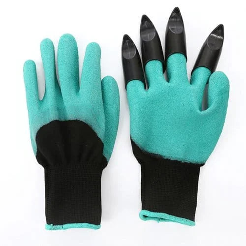 Set of 2 Tough Built in Claws Garden Guru Gloves - Home &