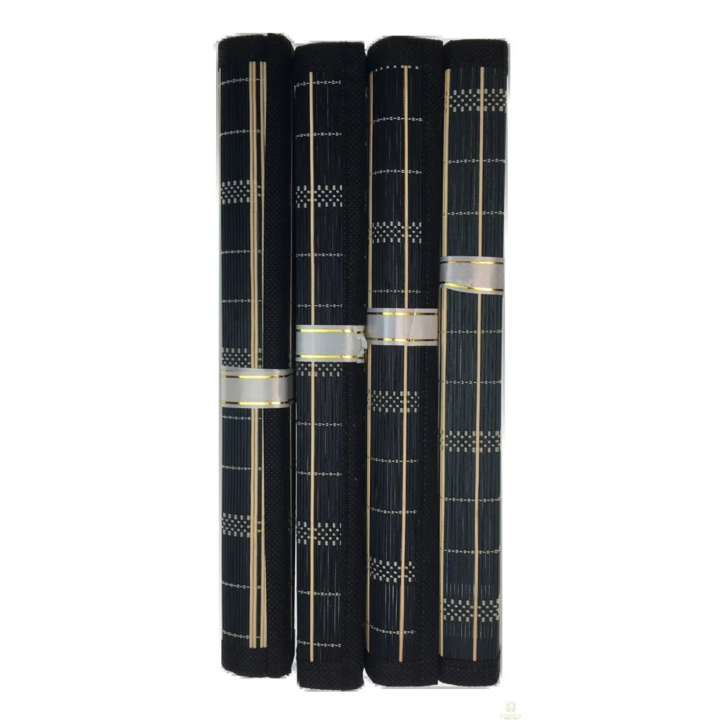 Set of 4 BAMBOO PLACEMATS Dinner Table Decor Party