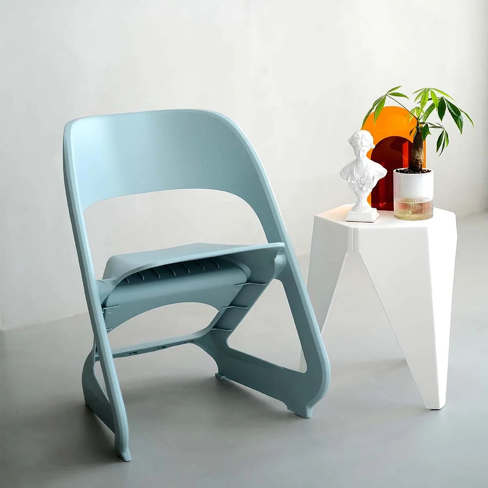 Set of 4 Dining Chairs Office Cafe Lounge Seat Stackable