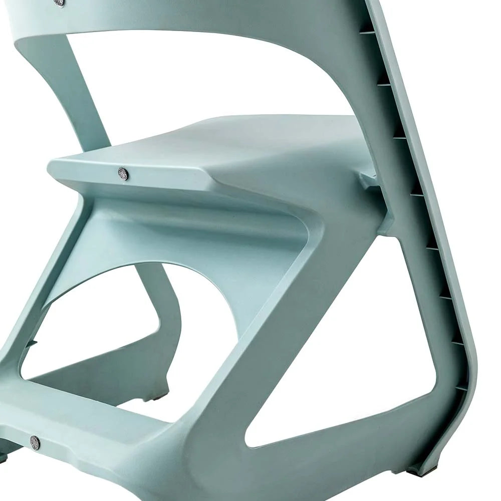 Set of 4 Dining Chairs Office Cafe Lounge Seat Stackable