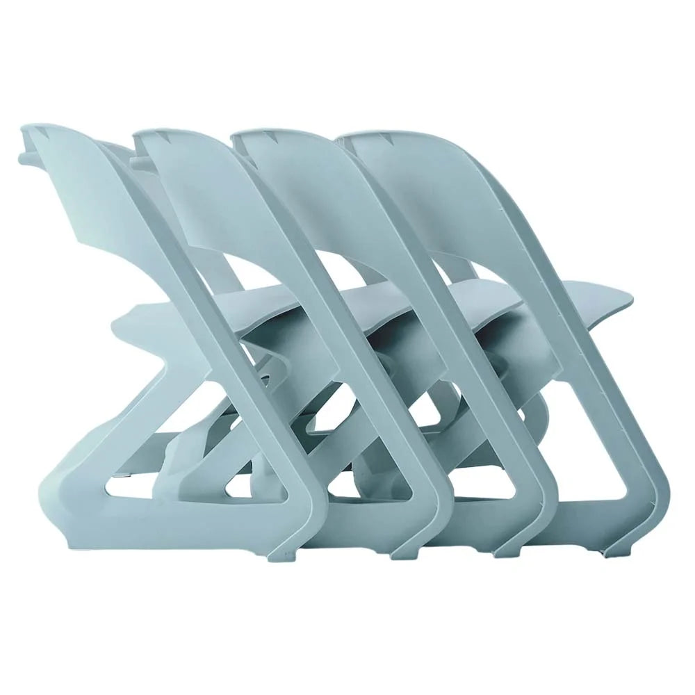 Set of 4 Dining Chairs Office Cafe Lounge Seat Stackable