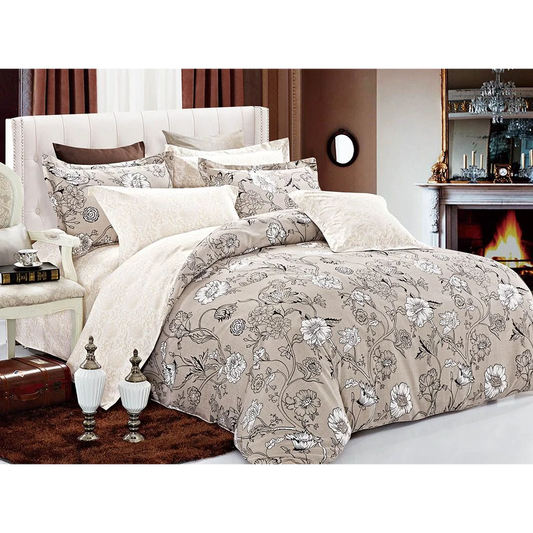 Shacha Queen Size Duvet Quilt Cover Set - Home & Garden
