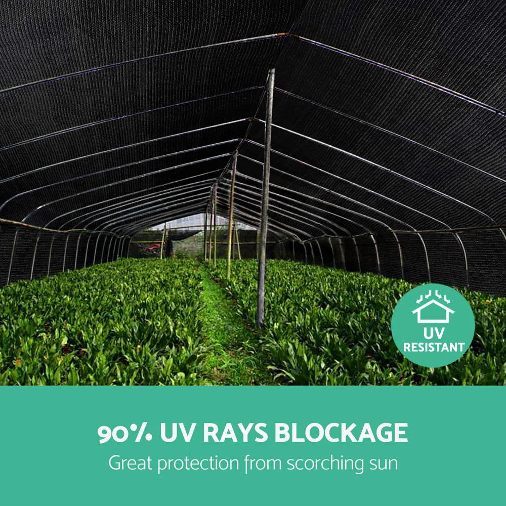 Shade Sail Cloth 1.83x10m Black - Shading