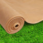 Beige 83x20m 20m shade sail cloth with folded edge and material layering