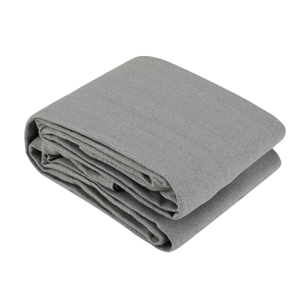 1m shade sail with textile finish and neat seams