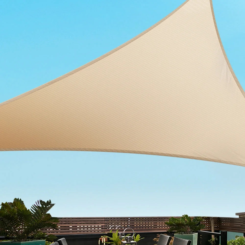 Shade Sail Cloth Triangle Sun Canopy 3.6x3.6x3.6M - Home &