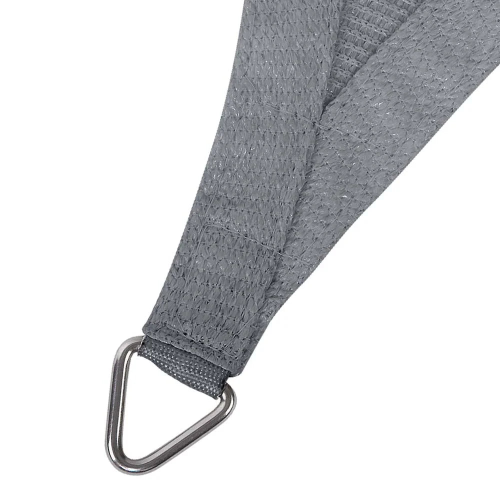 Shade Sail Square 3x3M 280GSM 98% Grey Shade Cloth