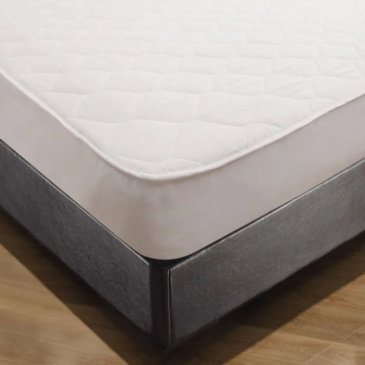 Shangri LaCotton Cover Fitted Mattress Protector Single