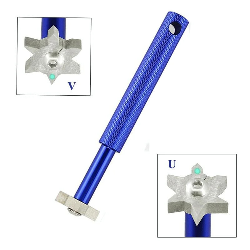 Sharpen your Wedges with Strong Golf Grooving Tool - Black