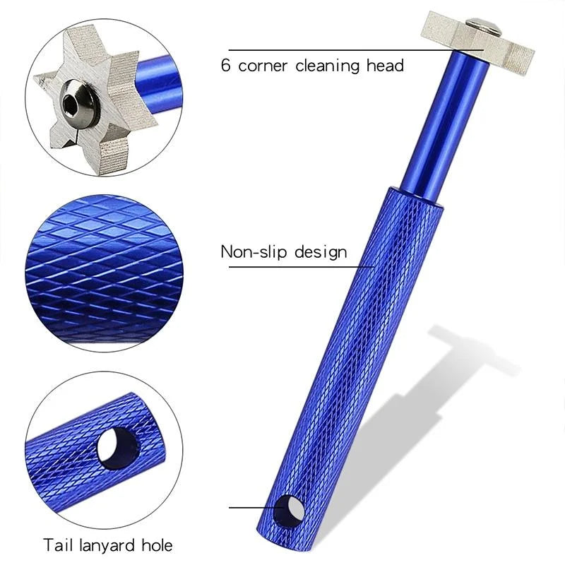 Sharpen your Wedges with Strong Golf Grooving Tool - White