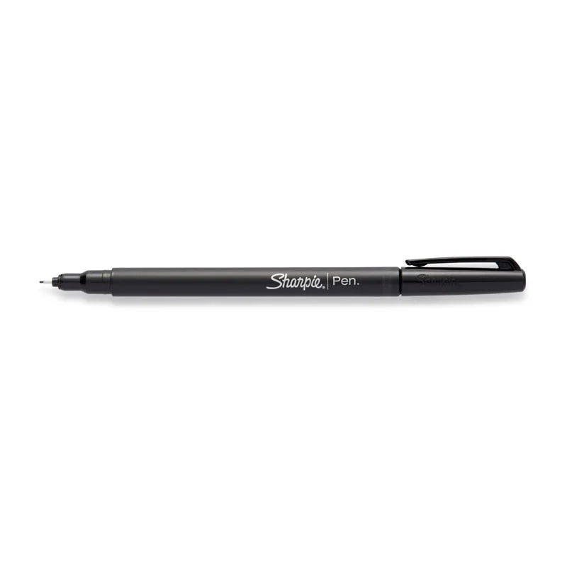 SHARPIE Fineliner Pen Black (Box of 12)