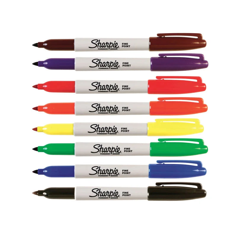 SHARPIE Permanent Marker Fine Point Fashion Pack (8-Pack)