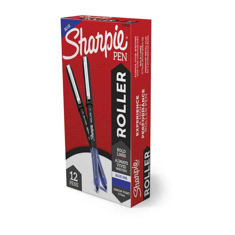 SHARPIE RB 0.7mm Arrow Point Blue (Box of 12)