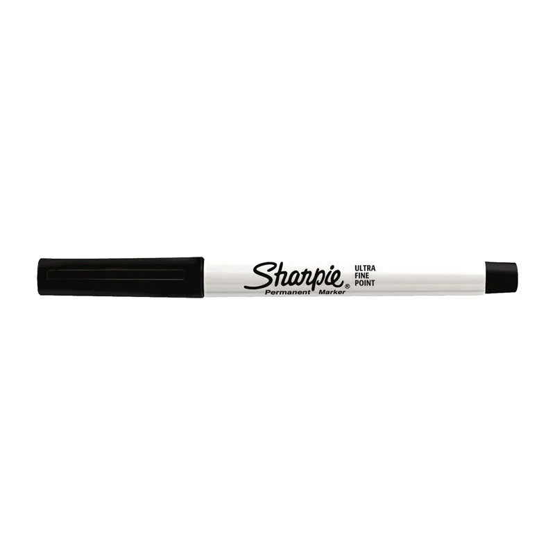 SHARPIE Ultra Fine Point Permanent Marker Black (Box of 12)