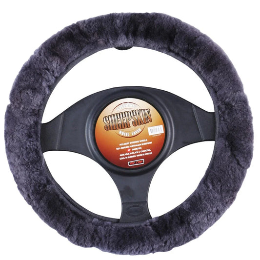 Sheepskin Steering Wheel Cover