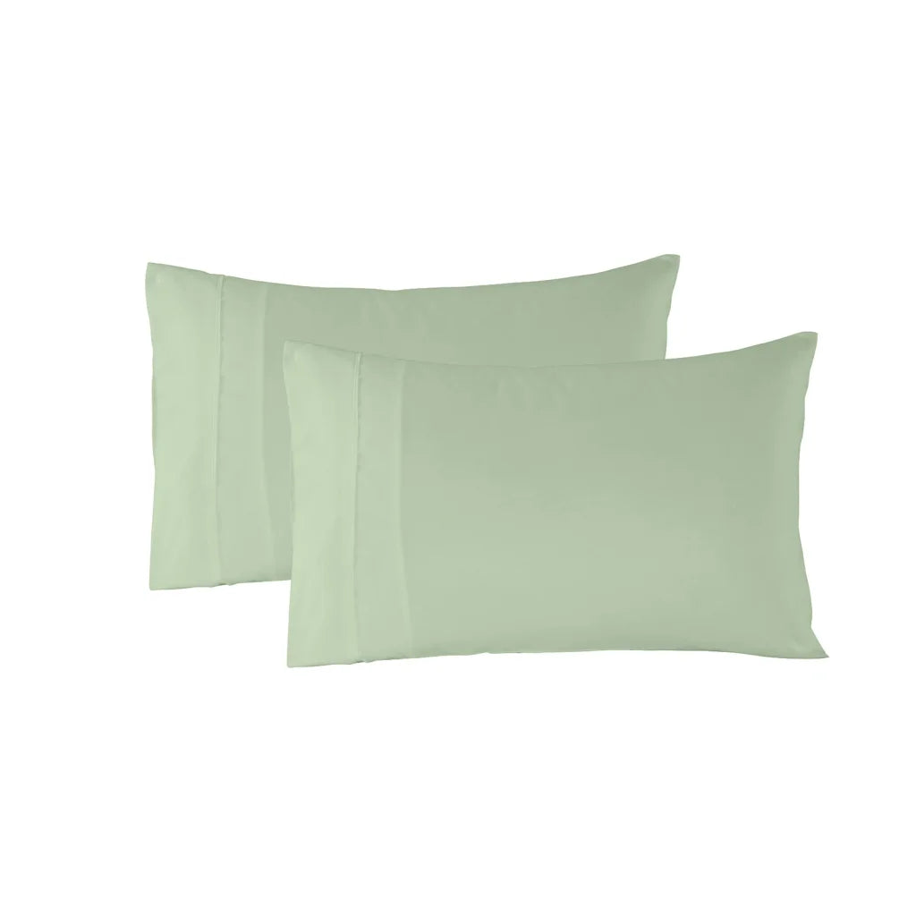 Sheet Set 1200TC Ultrasoft 4PC - Double Sage Green - Royal Comfort
