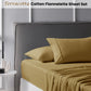 Sheet Set Accessorize Cotton Flannelette 40CM Wall
