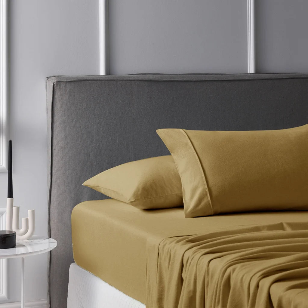 Sheet Set Accessorize Cotton Flannelette 40CM Wall