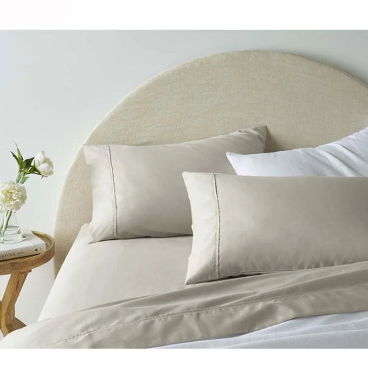 Sheet Set King Accessorize 1900TC Cotton Rich Almond - Home