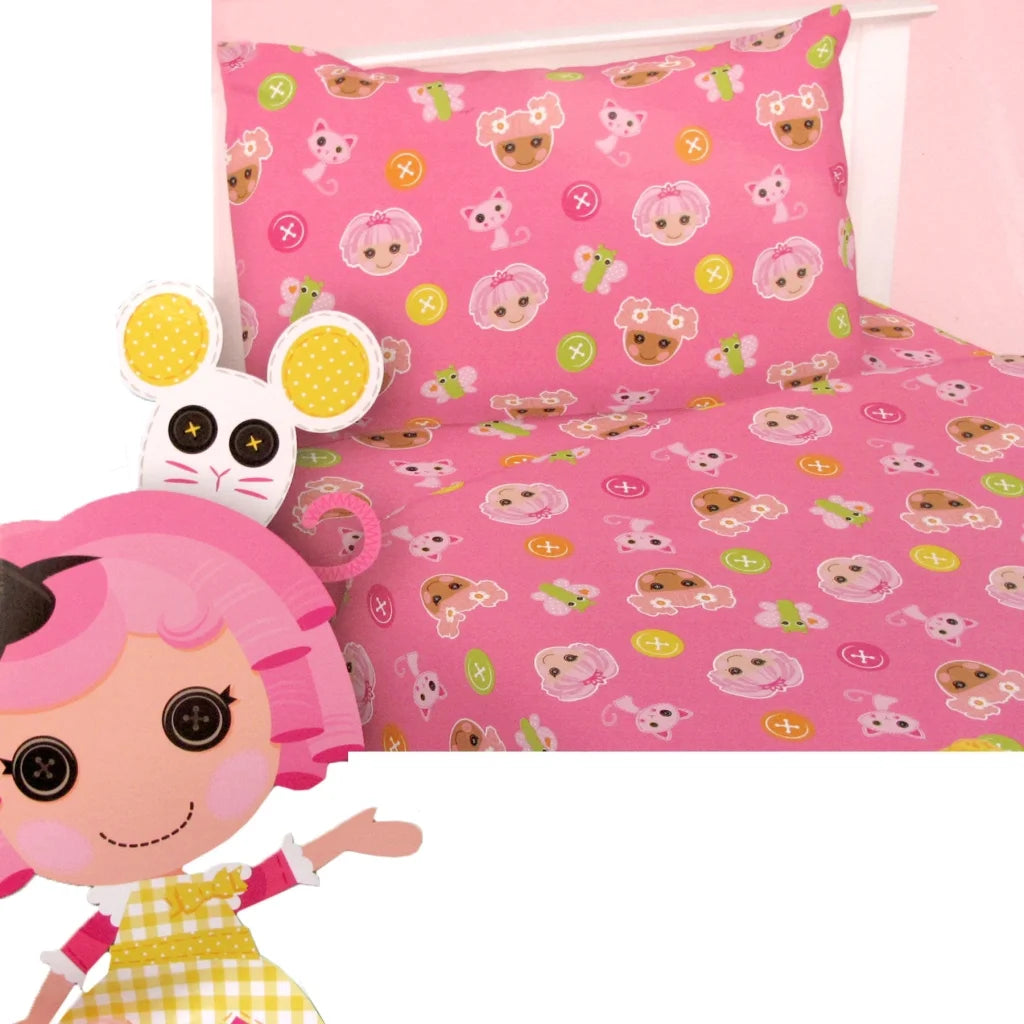 Sheet Set Lala Loopsy Jewel Polyester Cotton Double - Home