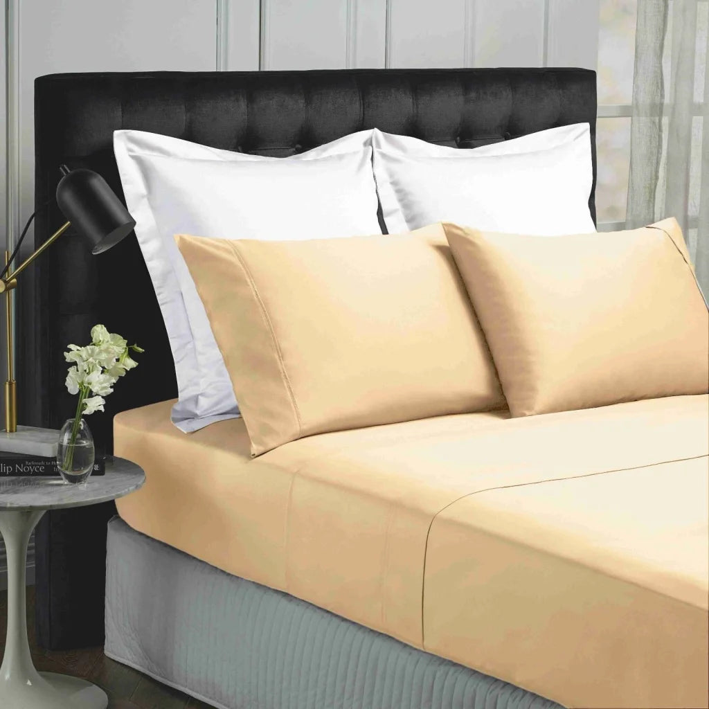 Sheet Set Park Avenue 500TC Soft Natural Bamboo Cotton