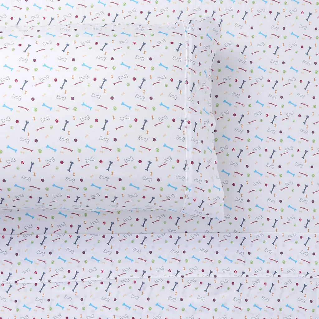 Sheet Set Single Happy Kids Bones Kids Printed - Home &