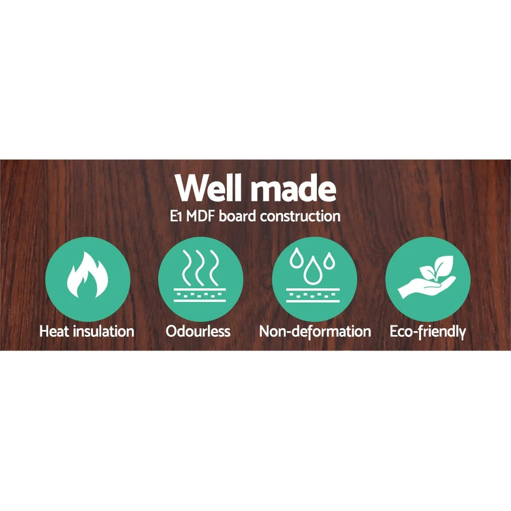 Shelf Floor Lamp Vintage Wood Reading Light Storage