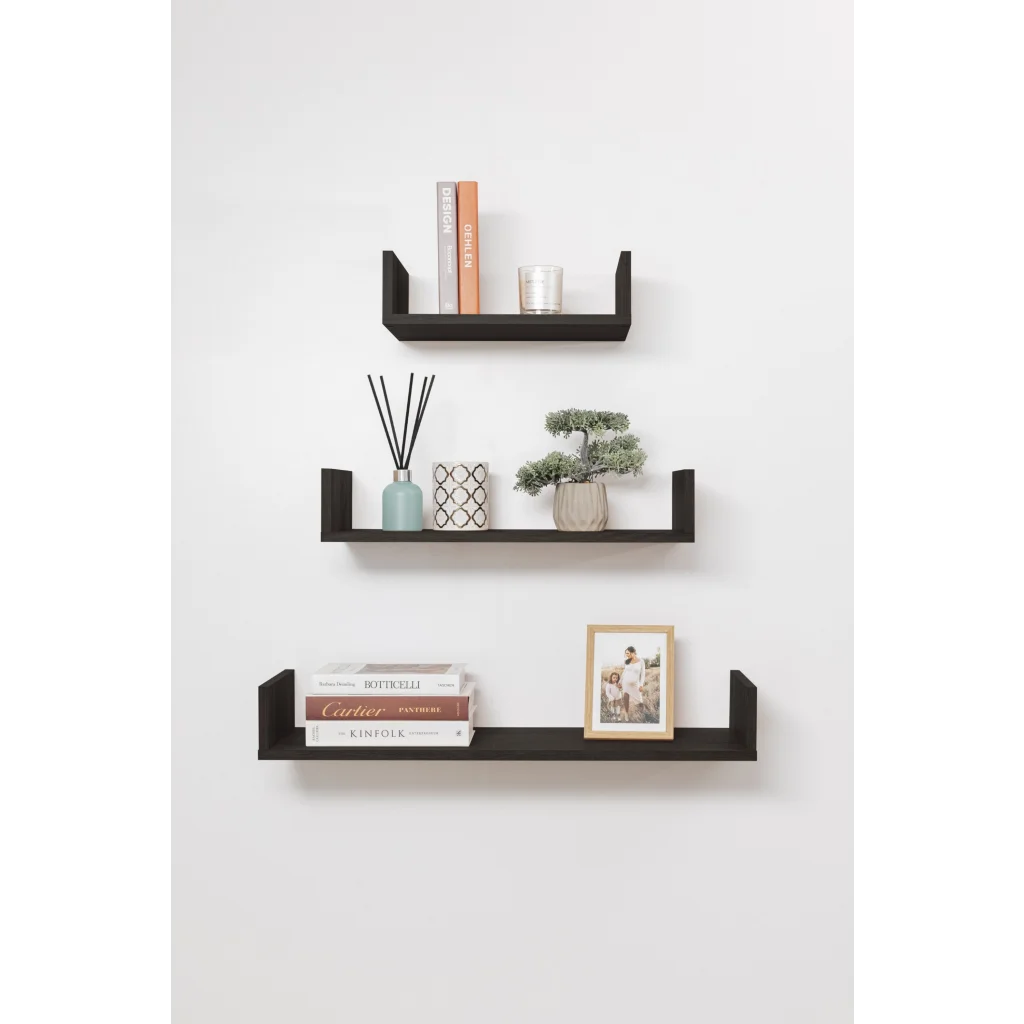 Shelf Kit OSLO Three Piece - Nordic Ash - Home & Garden