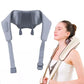 Shiatsu Neck & Shoulder Massager With Heat Electric - Gray