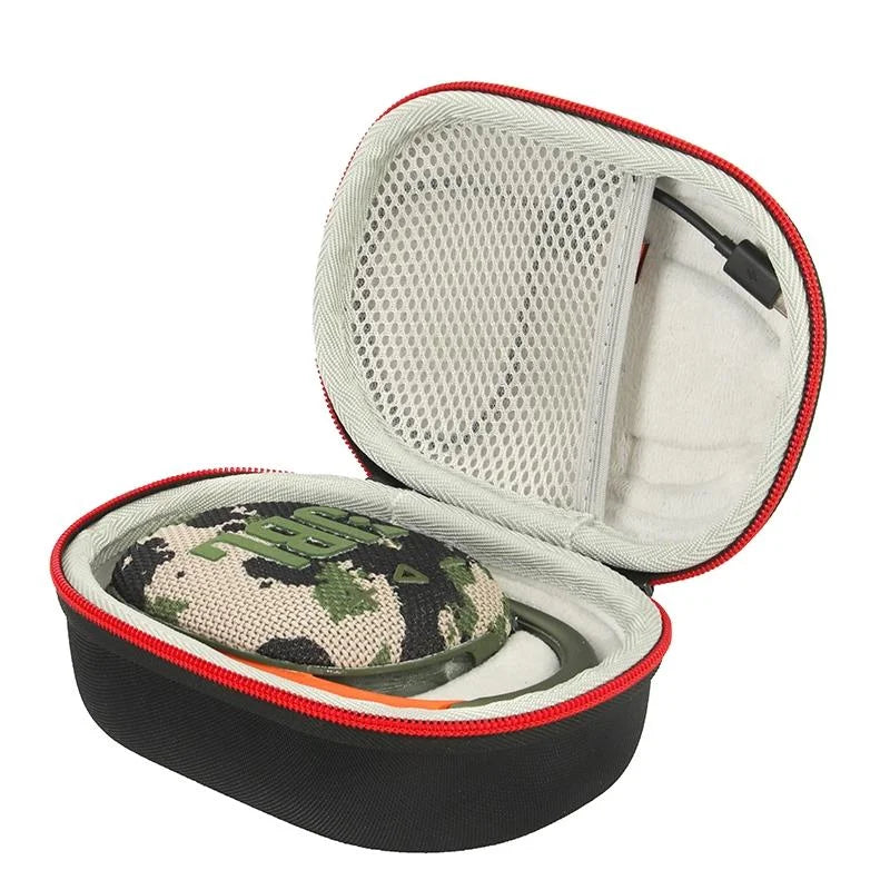 Shockproof Eva Case for Jbl Clip4 Bluetooth Speaker - Black