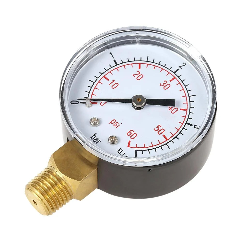 Shockproof Hydraulic Pressure Gauge for Pool Filters