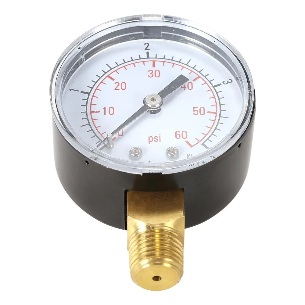 Shockproof Hydraulic Pressure Gauge for Pool Filters