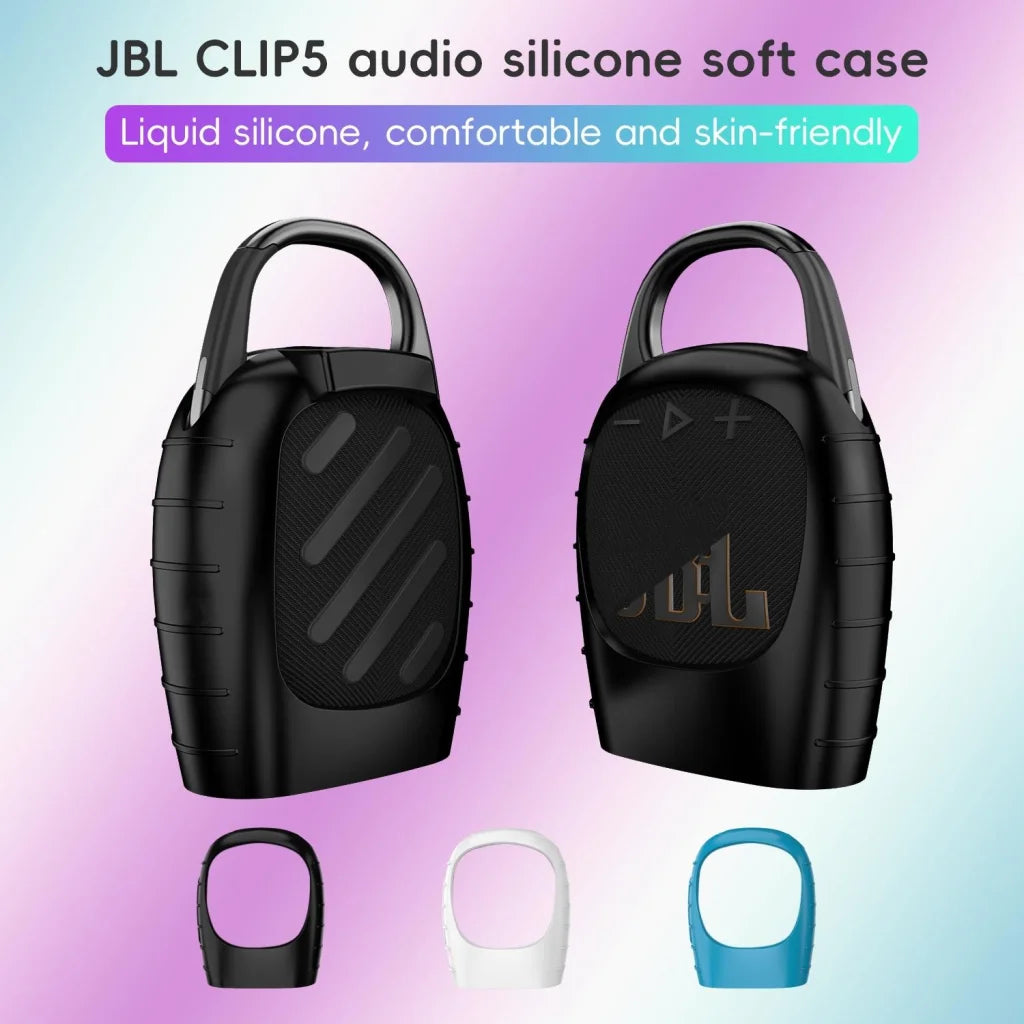 Shockproof Silicone Case for Jbl Clip 5 Bluetooth Speaker