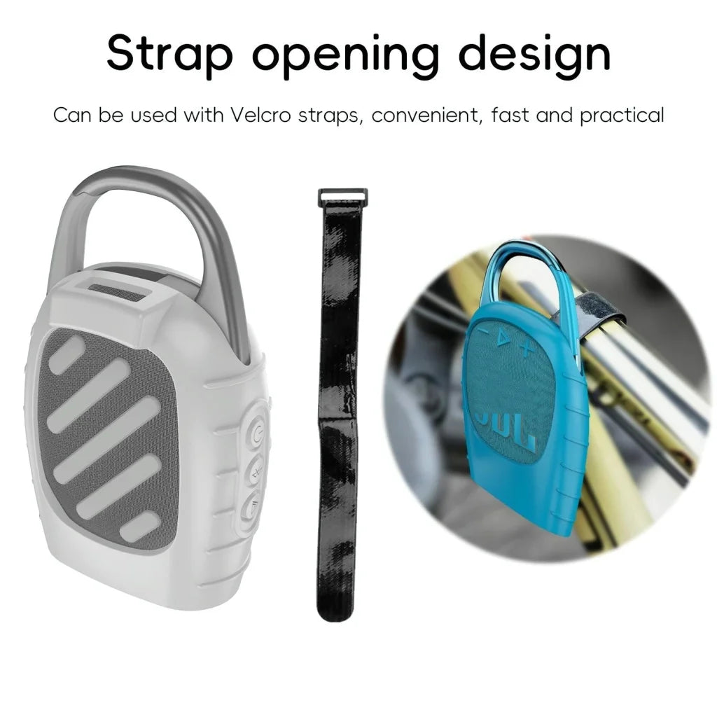 Shockproof Silicone Case for Jbl Clip 5 Bluetooth Speaker