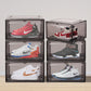 Shoe Box Sneaker Display Storage Case 20Pcs Premium Acrylic