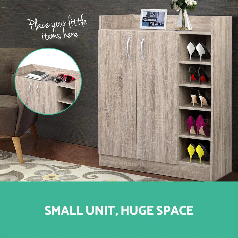 Storage cabinet with doors shoe cupboard frame