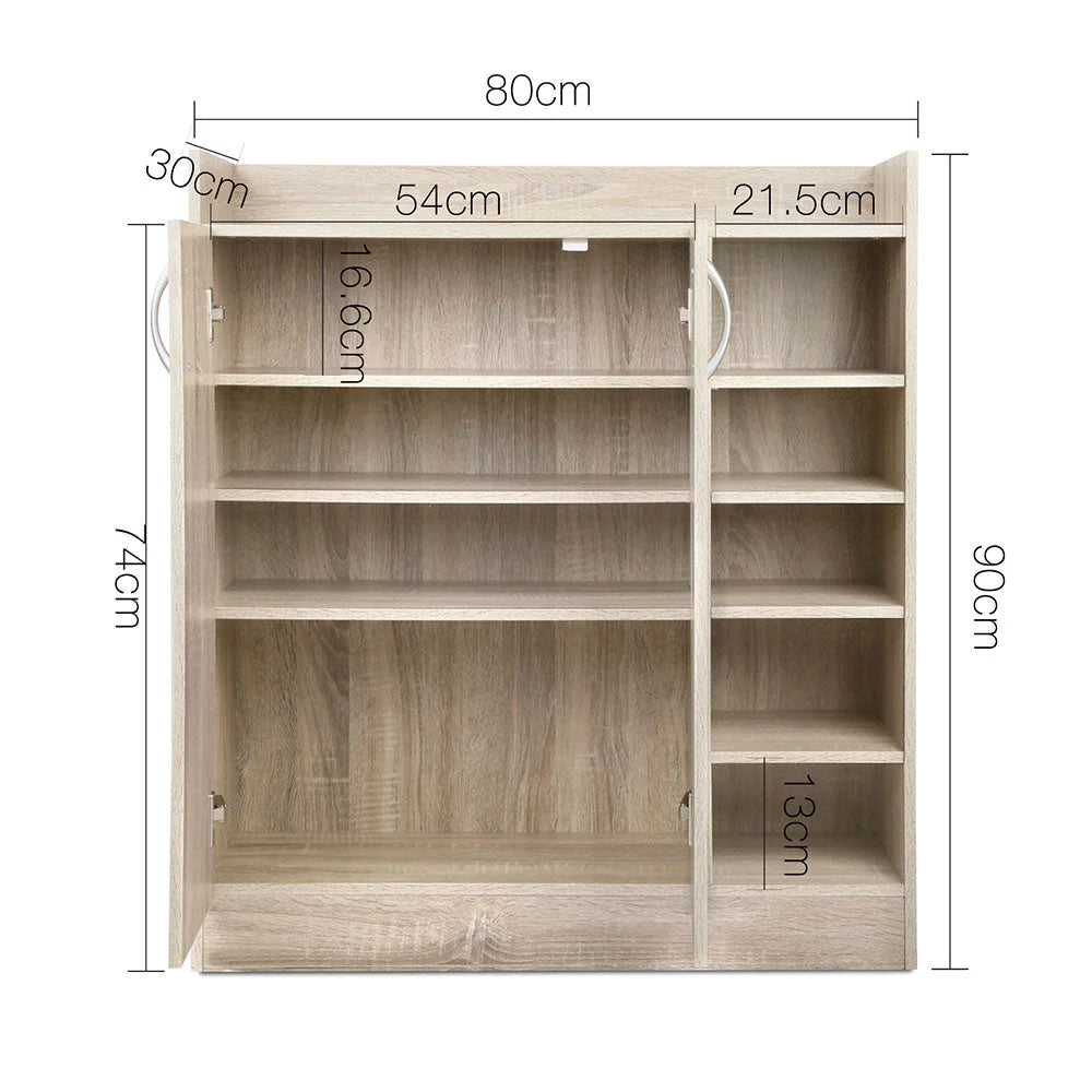 Storage cabinet with shoe doors cupboard