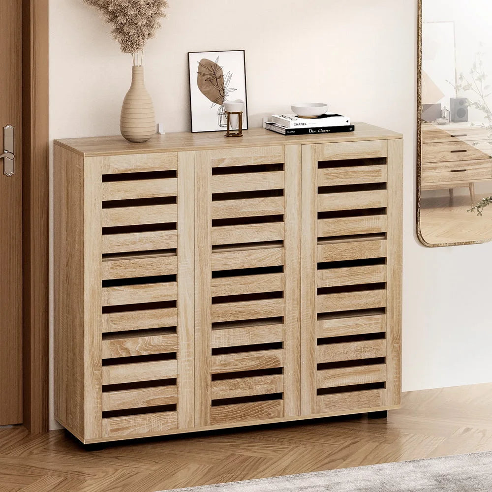 Shoe Cabinet Adjustable Shelf for 30 Pairs