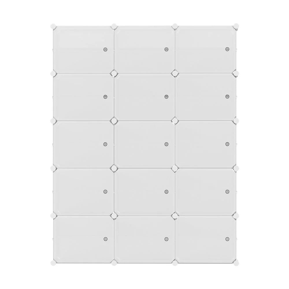 Shoe Cabinet DIY Shoe Box White Storage Cube Portable