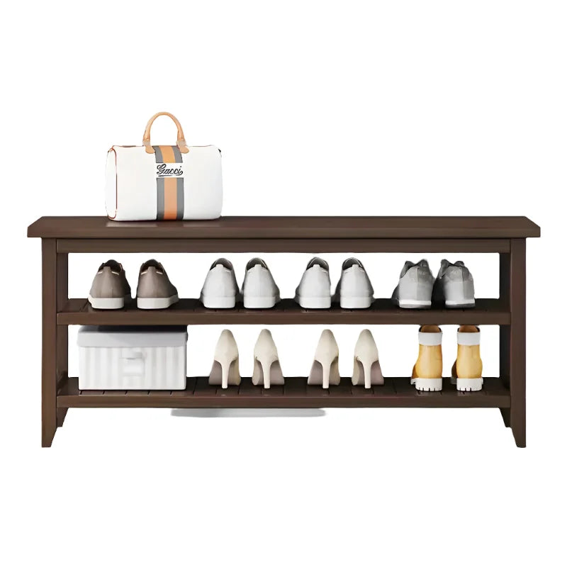 Shoe Changing Stool Rack - 70cm - Furniture