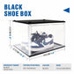 Shoe Display Box 10PC Black Stackable Hard Acrylic Sneaker
