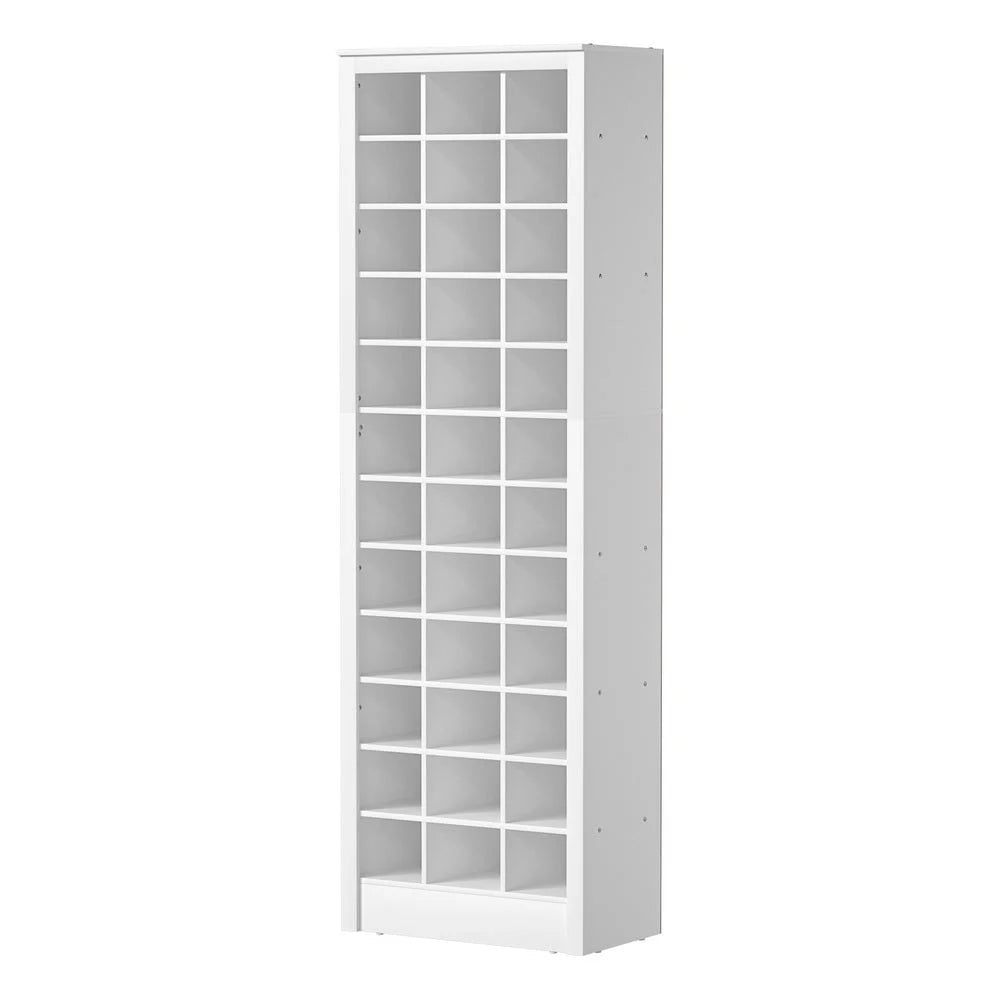 Shoe Rack 12-Tier Storage 36 Pairs - White - Furniture