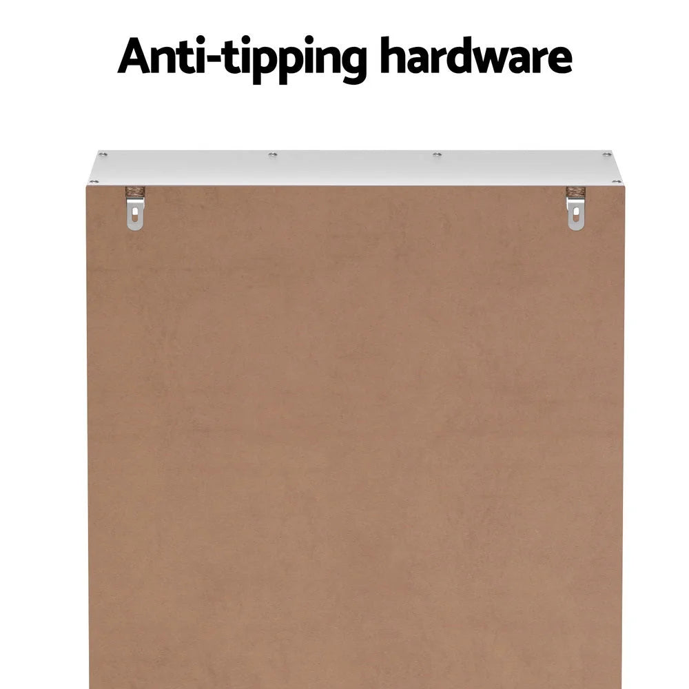 Shoe Rack 12-Tier Storage 36 Pairs - White - Furniture