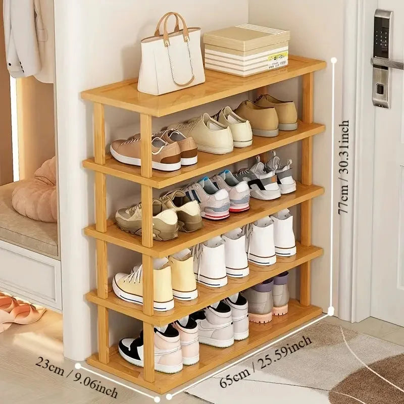 Shoe Rack Multi-Layer Standing Storage - 5 Floors - Home &