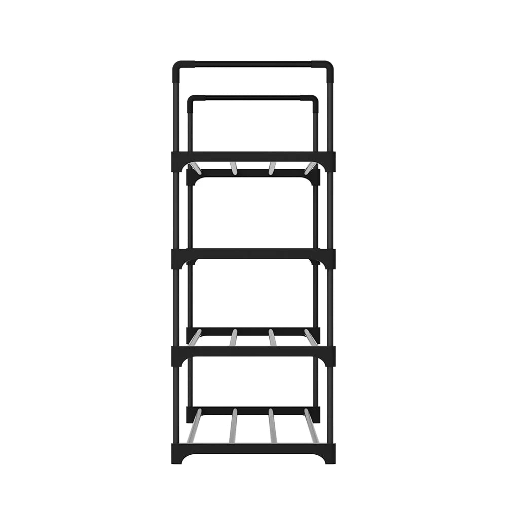 Shoe Rack Stackable 4 Tier 80cm Shoes Shelves Storage