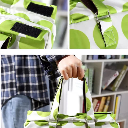 Shopping Trolley Cart Bag Foldable Wheels Carts Bags Market