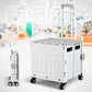 Shopping Trolley Cart Emajin 75L Foldable white furniture 858