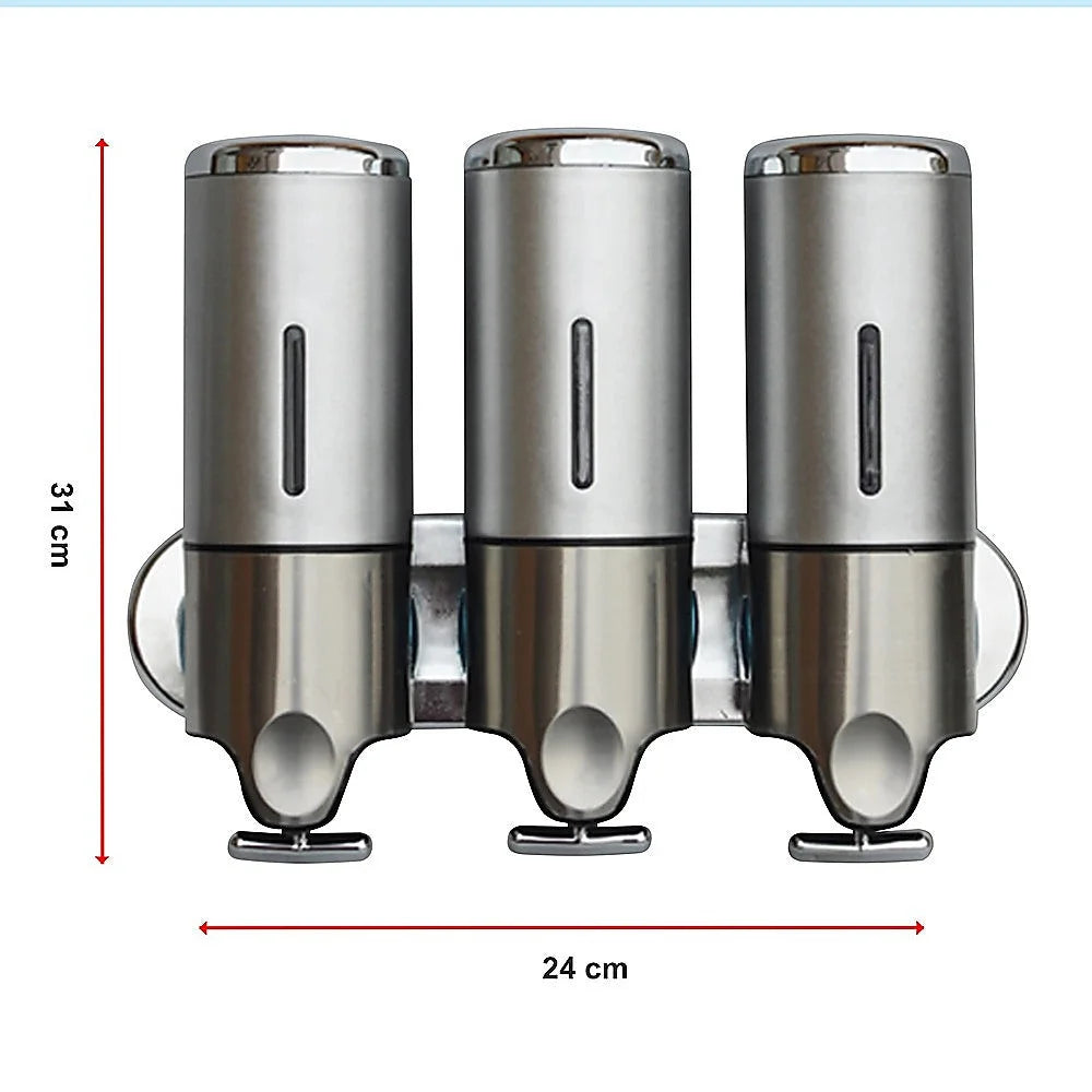 Shower Liquid Soap Dispenser 1500ml Bathroom Body Lotion