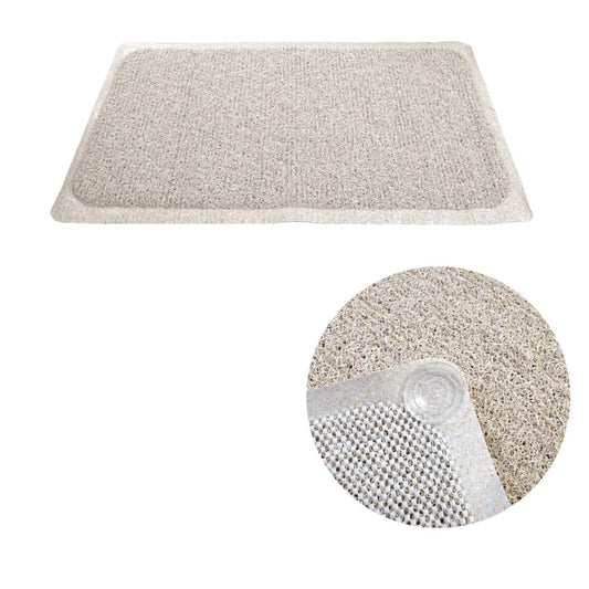 Shower Mat Loofah Cream - Home & Garden