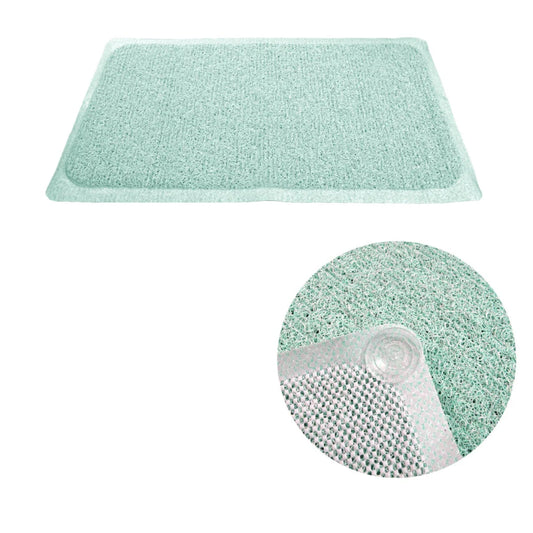 Shower Mat Loofah Green - Home & Garden